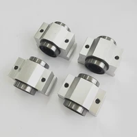 4pcs sc8vuu sc8v sc10vuu sc12vuu sc16vuu linear bearing linear block bearing units cnc router linear rods shaft