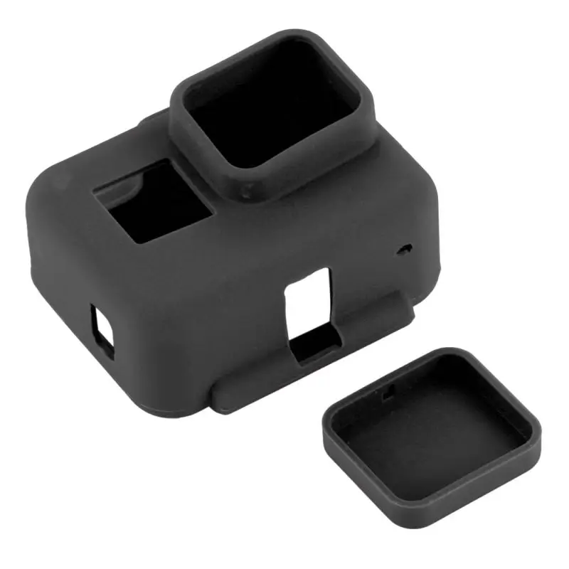 Для Go Pro Аксессуары для экшн-камеры защитный чехол для GoPro Hero 5 6 7 Black Hero camera кремниевое наружное покрытие+ крышка объектива