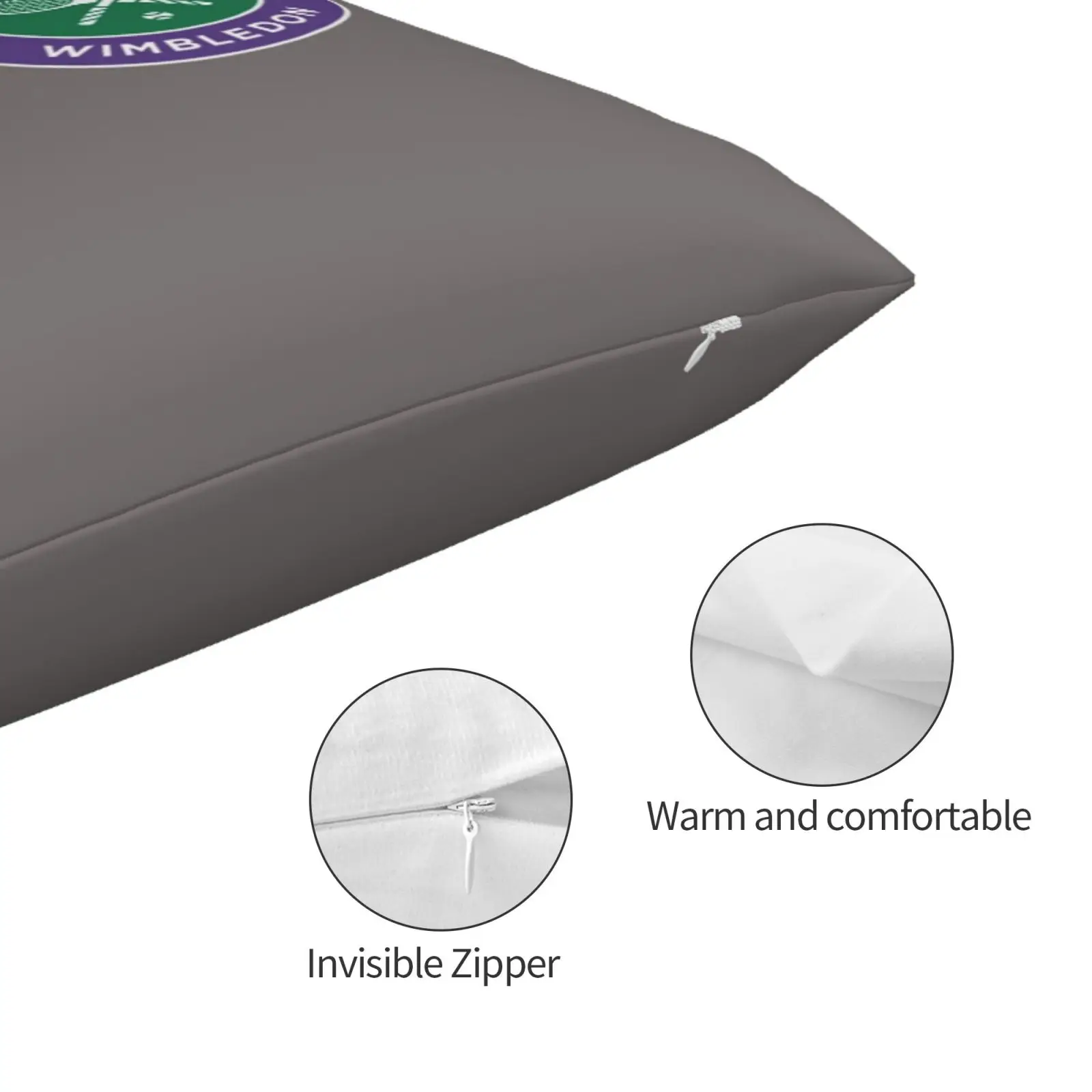 Подушка Kerber Wimbledon Чехол 20x30 50*75 диван для спальни команда Rf идеальная по фигуре