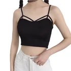 Женский бюстгальтер-труба, бюстгальтер с перекрестными лямками, с запахом на груди, короткий секционный пупок, с маленькими лямками, сексуальное женское Бюстье, бюстгальтеры с запахом
