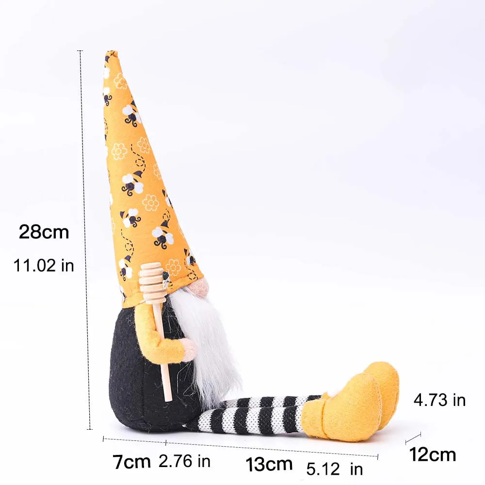 

Cute Plush Doll World Bee Day Gnome Doll Dwarf Plush Doll Decorations Holiday Gifts Household High-quality Plush Dolls For kid