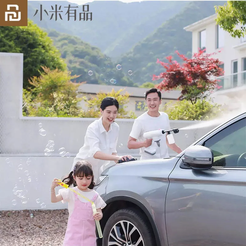 

Youpin Lekong Wireless Portable Car Washing Machine 6m Intelligent Control Pressure Self Service Handheld Machine for Household