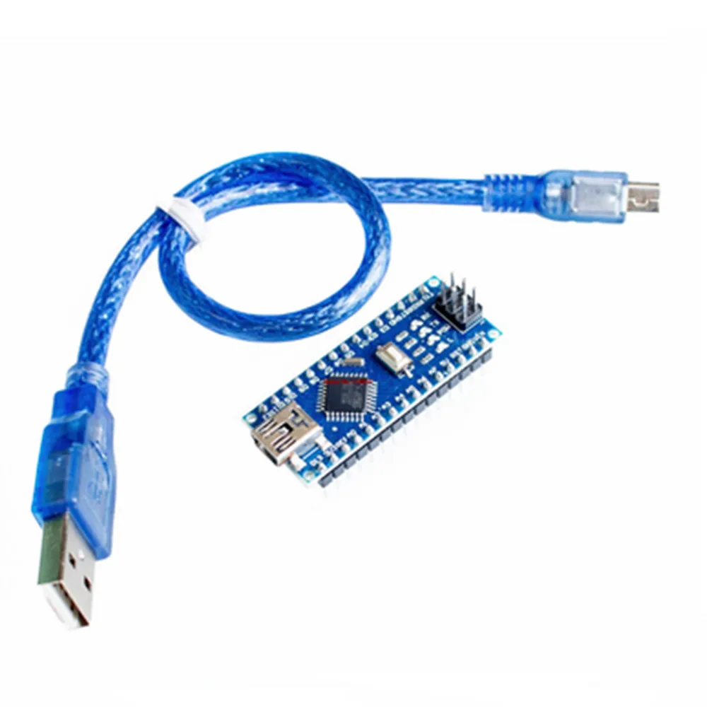 Nano V3.0 контроллер ATMEGA328P ATMEGA328 оригинальный CH340 + USB кабель для arduino|Смарт-гаджеты| |