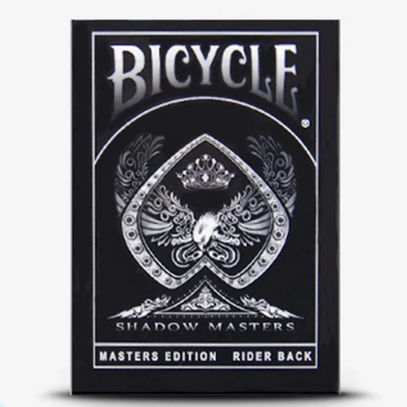 Оригинальная игральная карта Shadow Masters Black Deck от Ellusionist креативный магический