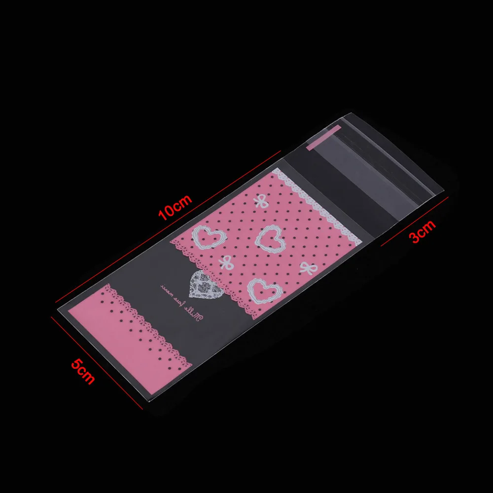 100 шт Высокое качество милые мини пластиковые карманные самоклеящиеся