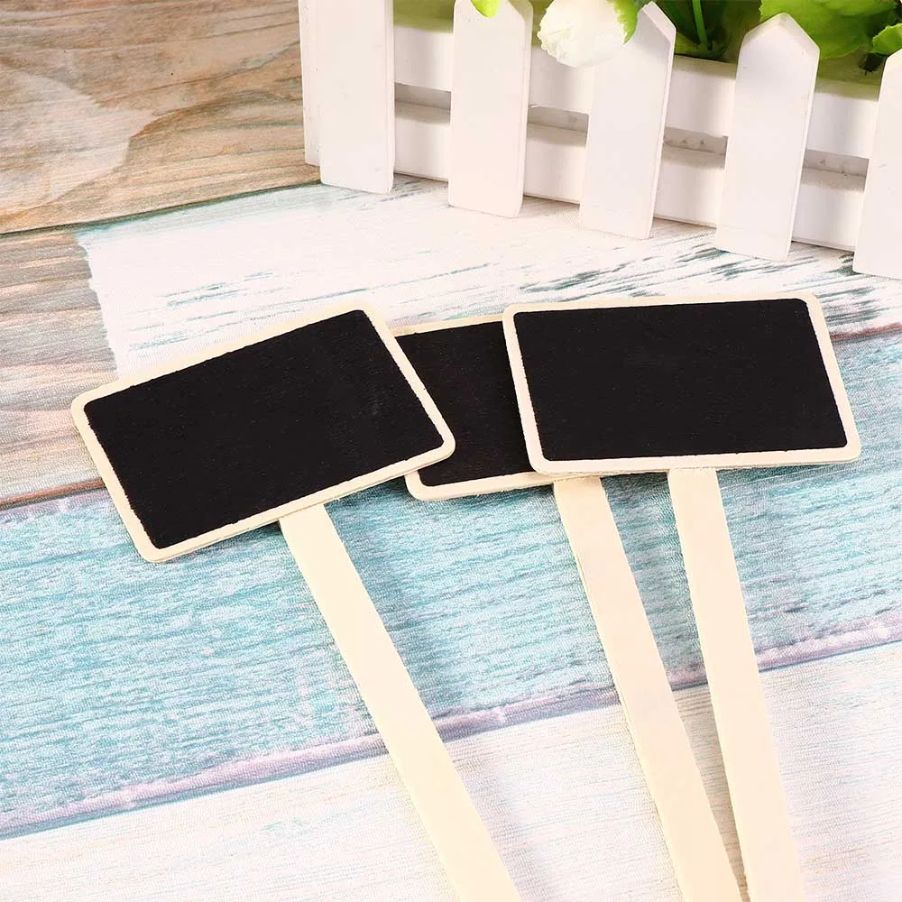 10 шт./лот прочная доска креативная знаки садовые цветы и бирки для растений