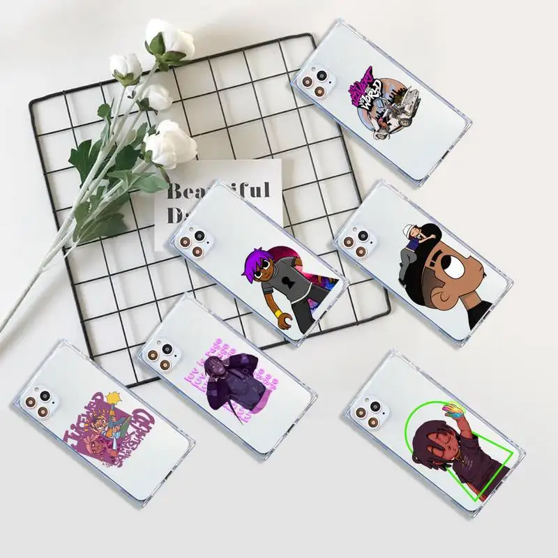 

Lil Uzi Vert Eternal Atake Rapper Phone Case Transparent for iPhone 7 8 11 12 se 2020 mini pro X XS XR MAX Plus