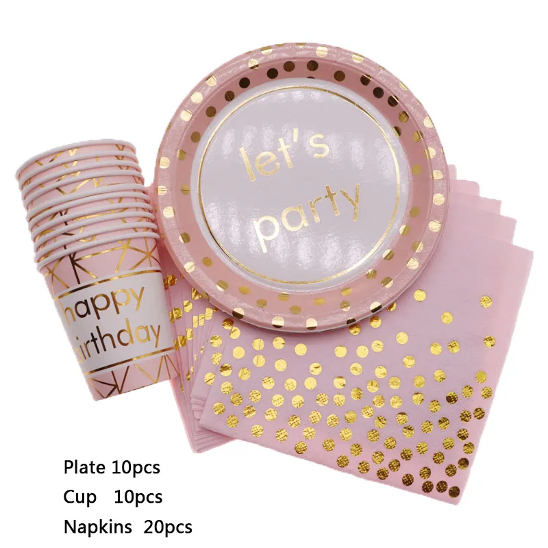 Одноразовая бумажная тарелка лимон желтый цвет украшение для дня рождения