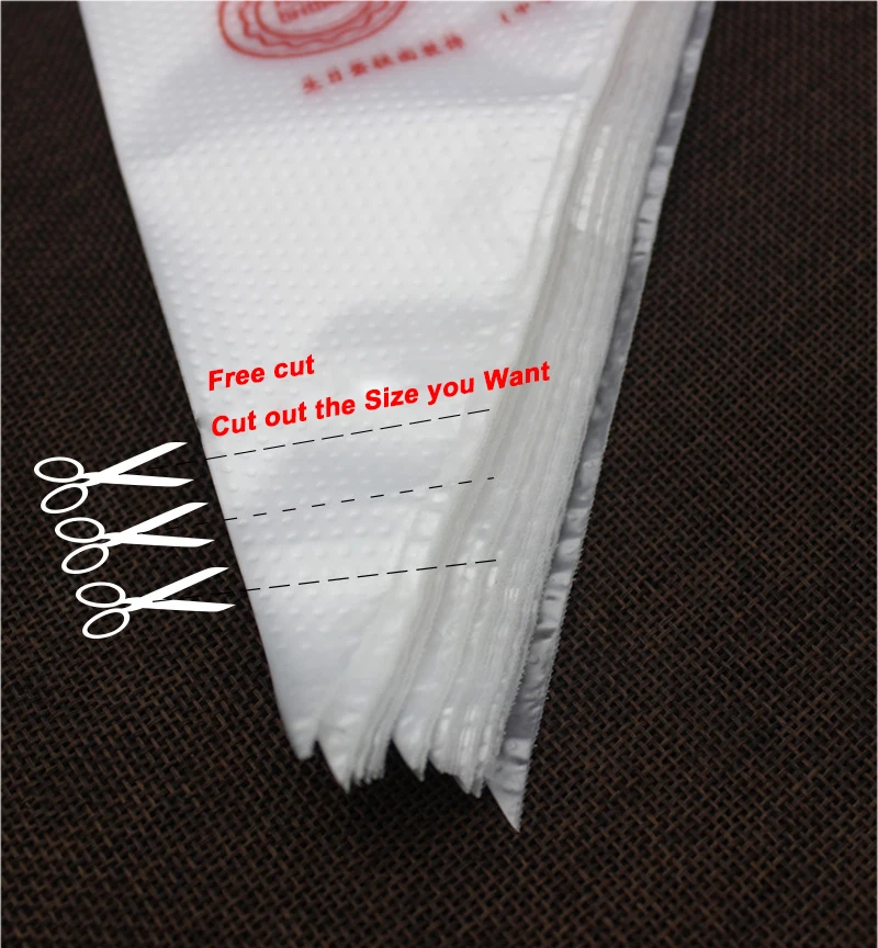 

100/50/20 PCS Disposable Pastry Bag S/M/L Size Confectionery Bags For Cake Fondant Decorating Kitchen Baking Piping Bag Tools