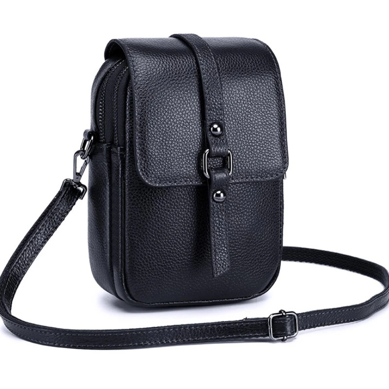 

Woman Handbag Lady Crossbody Bag Cow Leather Cellphone Bag Fashion Daily Use Card Holder Small Summer Shoulder Bag For Women
