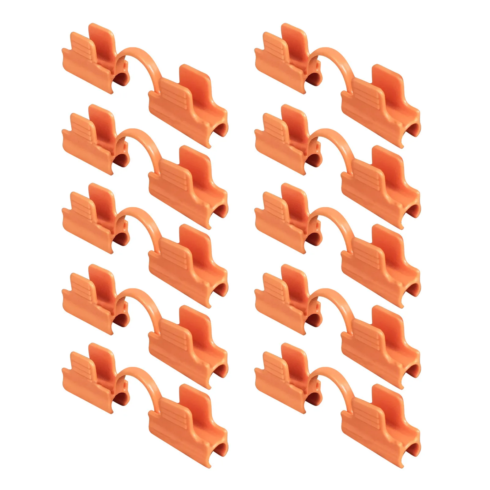 

10/20 Pieces Greenhouse Clamps Film Row Cover Netting Tunnel Hoop Clip Frame Shading Net Rod Greenhouse Clamps Extension Support