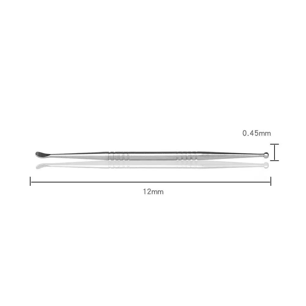 

Steel Earwax Remover Scraper Earwax Cleaner Ear Earwax Spoon Tool Cleaning Q8J0