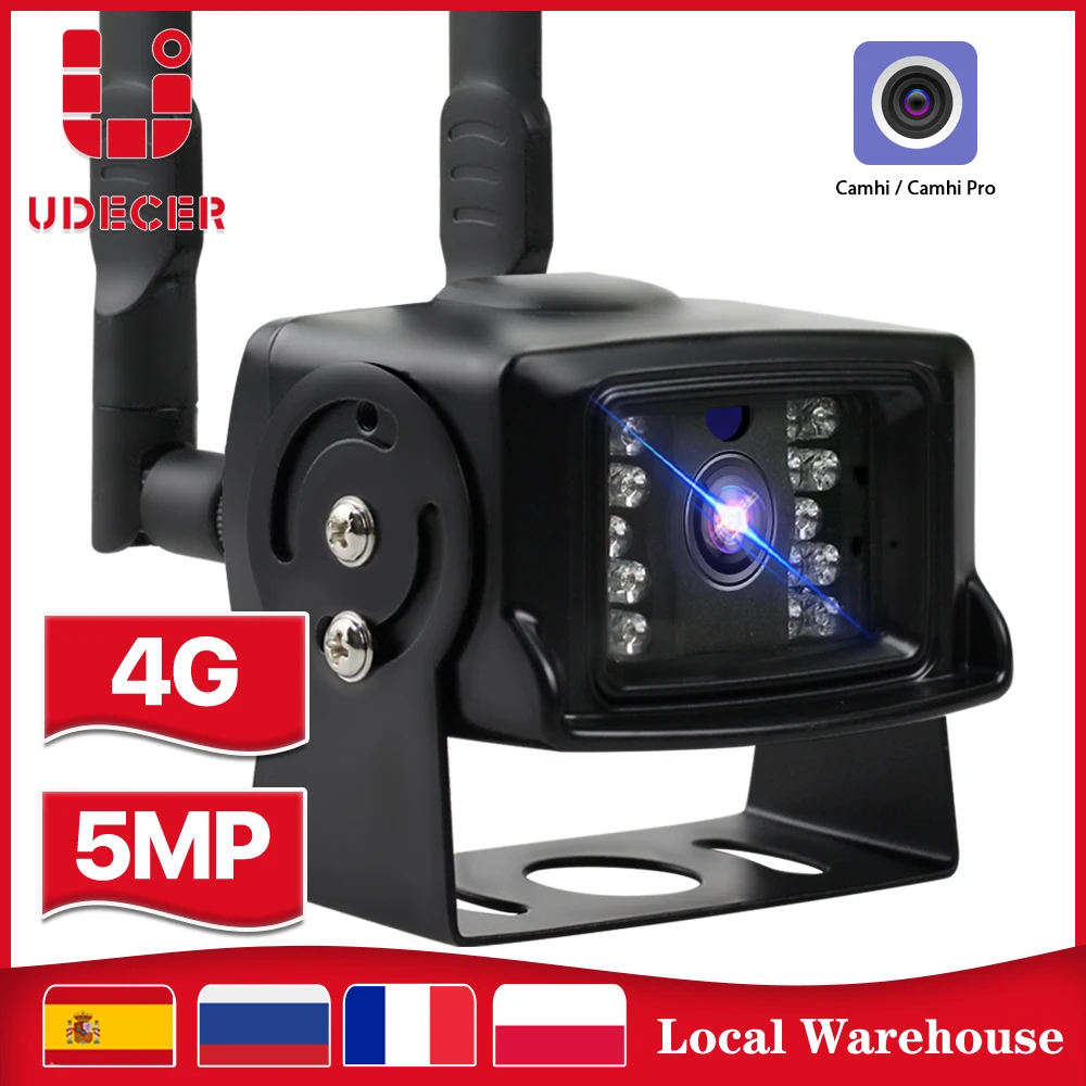 

4G Camera IP 1080P 5MP HD 3G Sim Card Camera Metal Case Outdoor WIFI Camera Wireless MINI CCTV P2P For Car APP CamHi