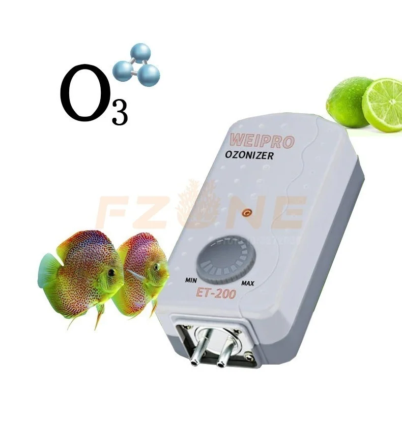 

Aquarium Ozone Sterilization Adjustable Ozone Generator Fish Tank Ozonizer Used With Air Pump Or Protein Skimmer Purify Water