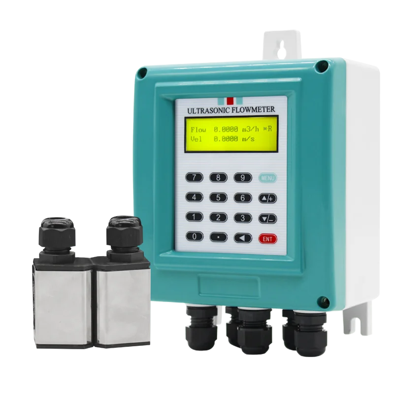 

Insert type sensor wall mounted ultrasonic flow meter TDS ultrasonic flowmters
