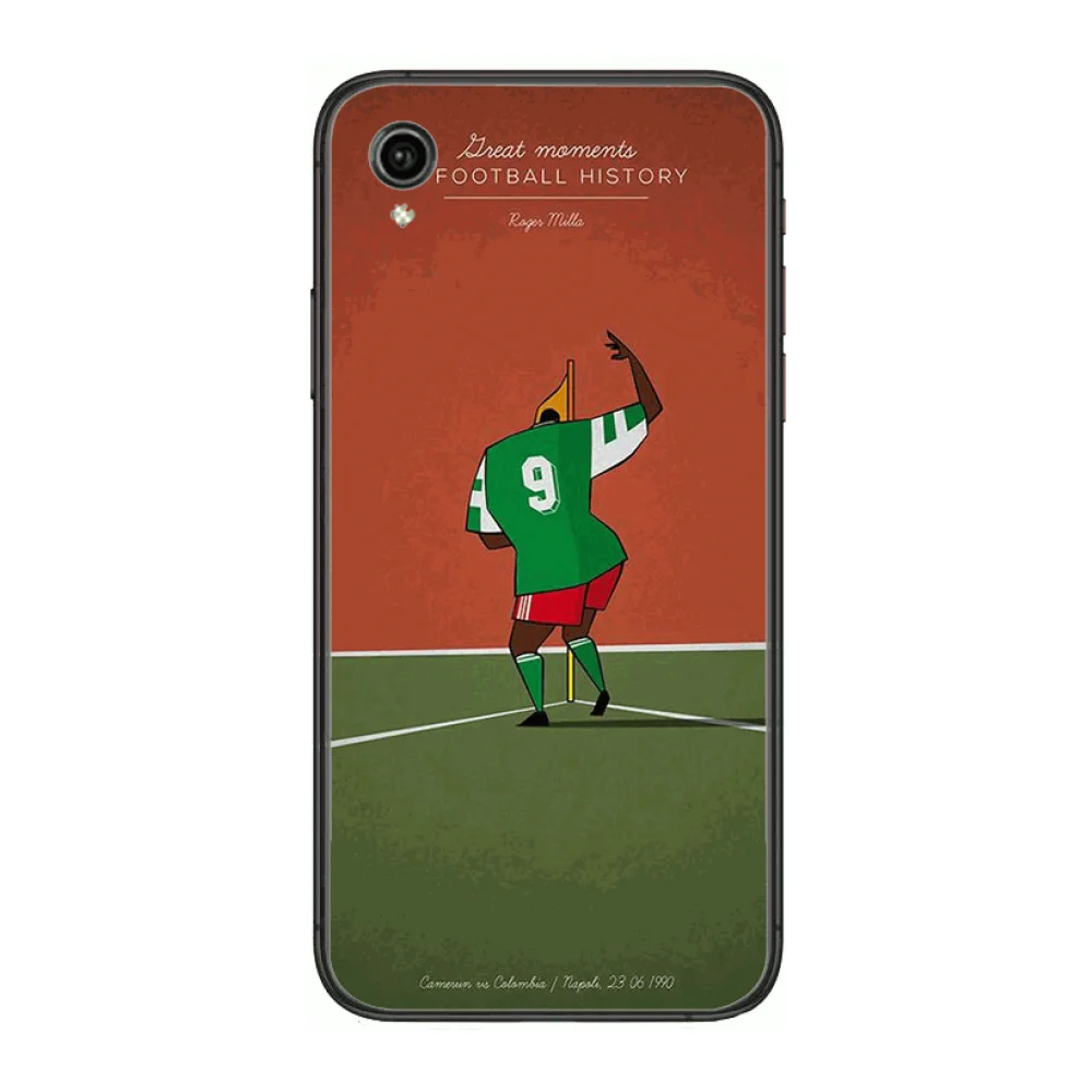 

football Style Phone Cases cover For VIVO X50 30 Y97 91 93 85 83 81 79 73 V 17 15 9 S7 U3X black Covers