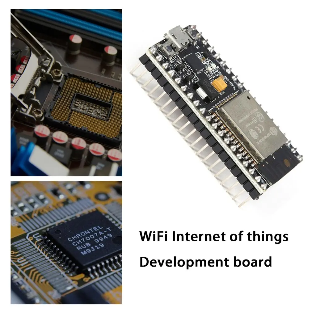 

Esp32s Development Board Based On Esp-32 Esp-32s Wifi Wireless Dual Cores Cpu Mcu Board Iot Serial Wifi Module