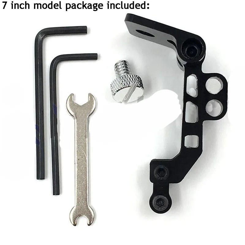 1 шт. 5 дюймов/7 дюймов держатель для телефона крепление Подставка монитора Черный