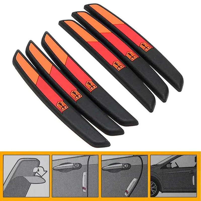6 шт. защитные накладки на углы автомобильных дверей|Тюнинговые молдинги| |