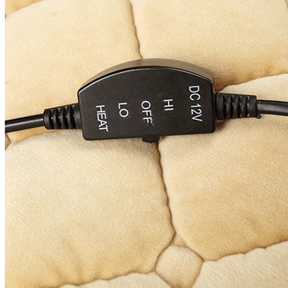 Водостойкое углеродное волокно электрический обогреватель сидения Pad 12V зимний автомобиль 30s быстро нагреваемый чехол для подушки сиденья подогреватель стульев горячая распродажа
