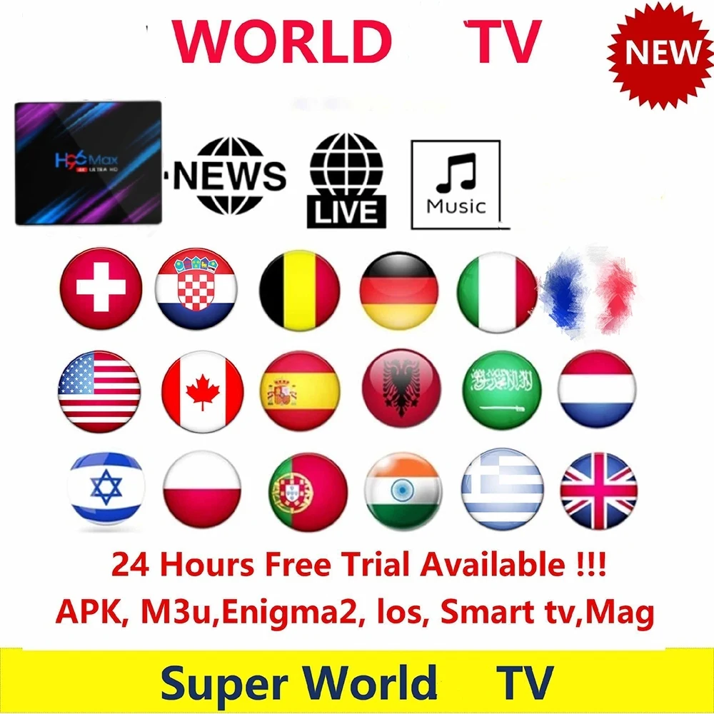 Лучший IP телевизор арабский Испания Португалия голландский взрослый ХХХ Android MAG