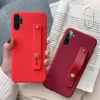 Силиконовый чехол на запястье для samsung galaxy note 10, note 10 plus pro, мягкий чехол с подставкой для телефона note 10