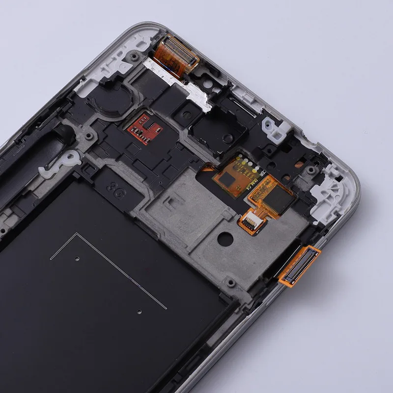 Сенсорный экран в сборе для Samsung Galaxy Note 3 N9005 ЖК-дисплей + закаленное стекло