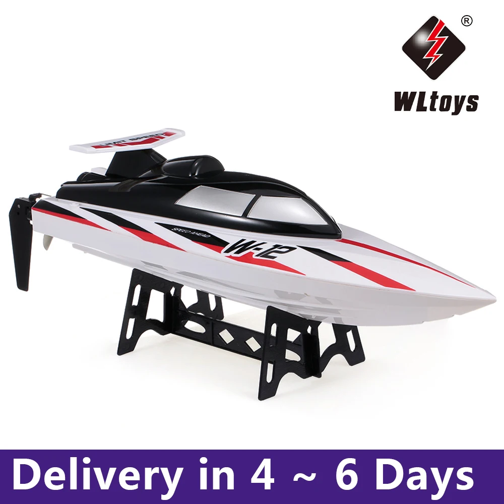 WLtoys WL912 A 35 км/ч радиоуправляемая лодка 2 4G скоростная с защитой размера уличный