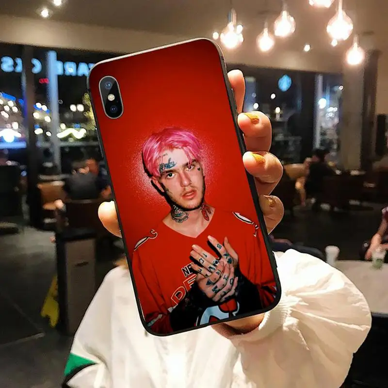 

Lil Peep Lil Bo Peep Soft Phone Case for iPhone 11 12 pro XS MAX 8 7 6 6S Plus X 5S SE 2020 XR