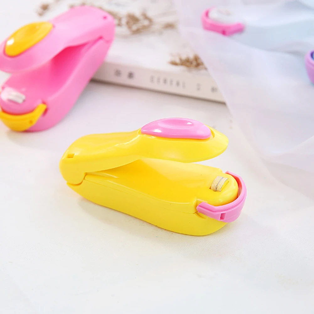 Портативный мини-Термоупаковщик зажимы для пакетов импульсный упаковщик