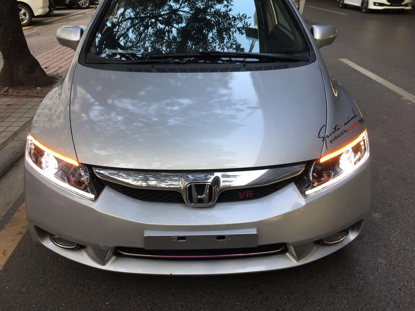 АКД Автомобиль Стайлинг фара для Honda Civic фары 2006-2011 Civic FD2 светодиодный фары DRL Hid Bi Xenon авто аксессуары