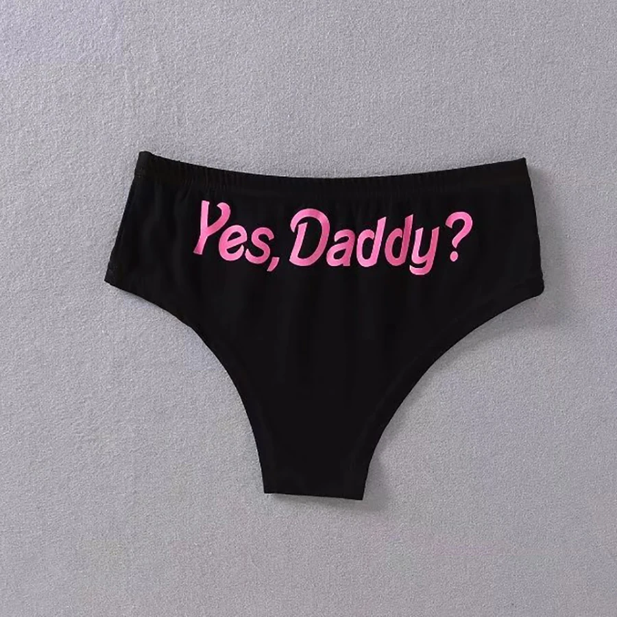 Yes Daddy, хлопковая, летняя, короткая,, Сексуальная рубашка, с буквенным принтом, флирт, модный, короткий топ, мини, эротические Клубные футболки и штаны