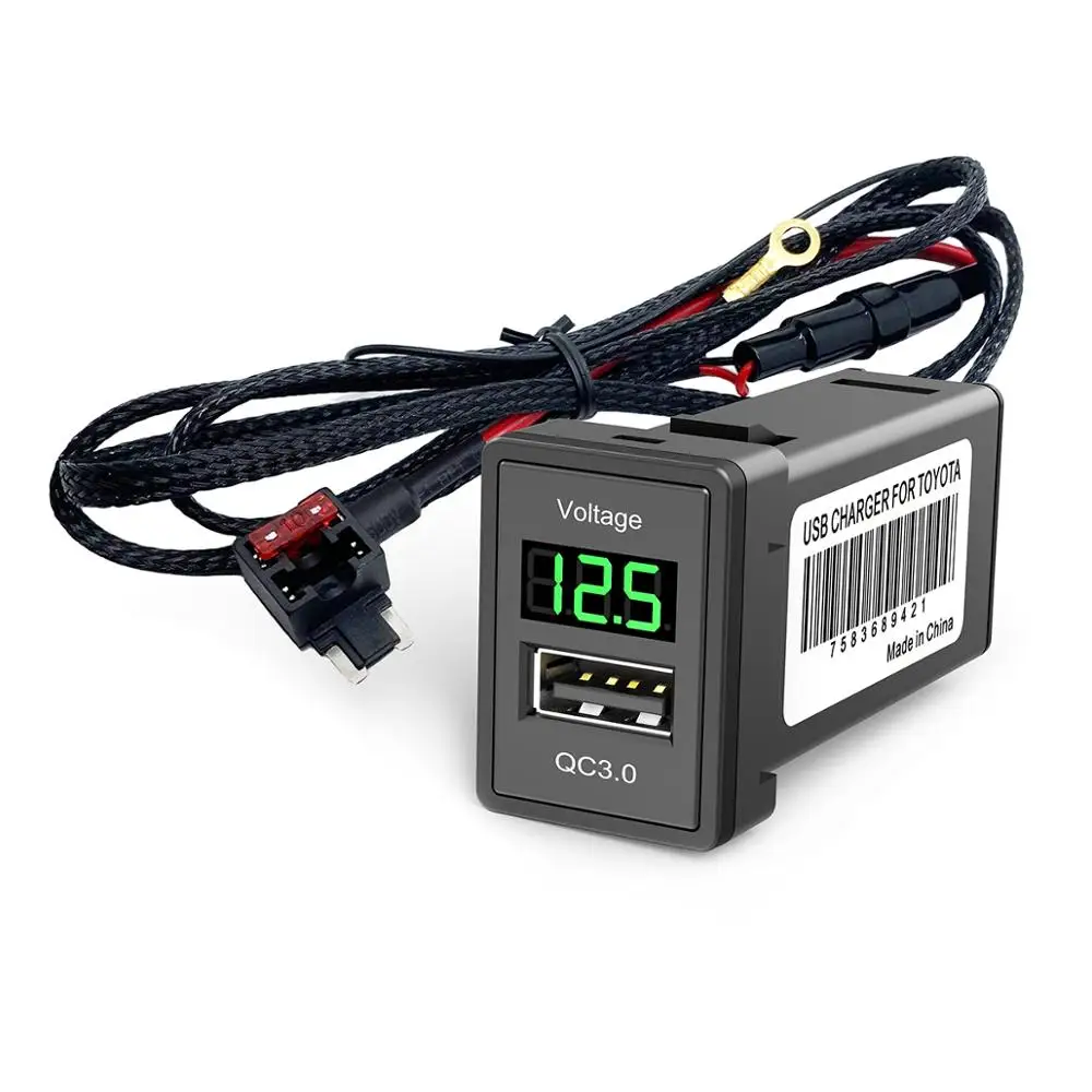 Зарядное устройство USB CHELINK 3 0 А быстрая зарядка для телефона автомобильное