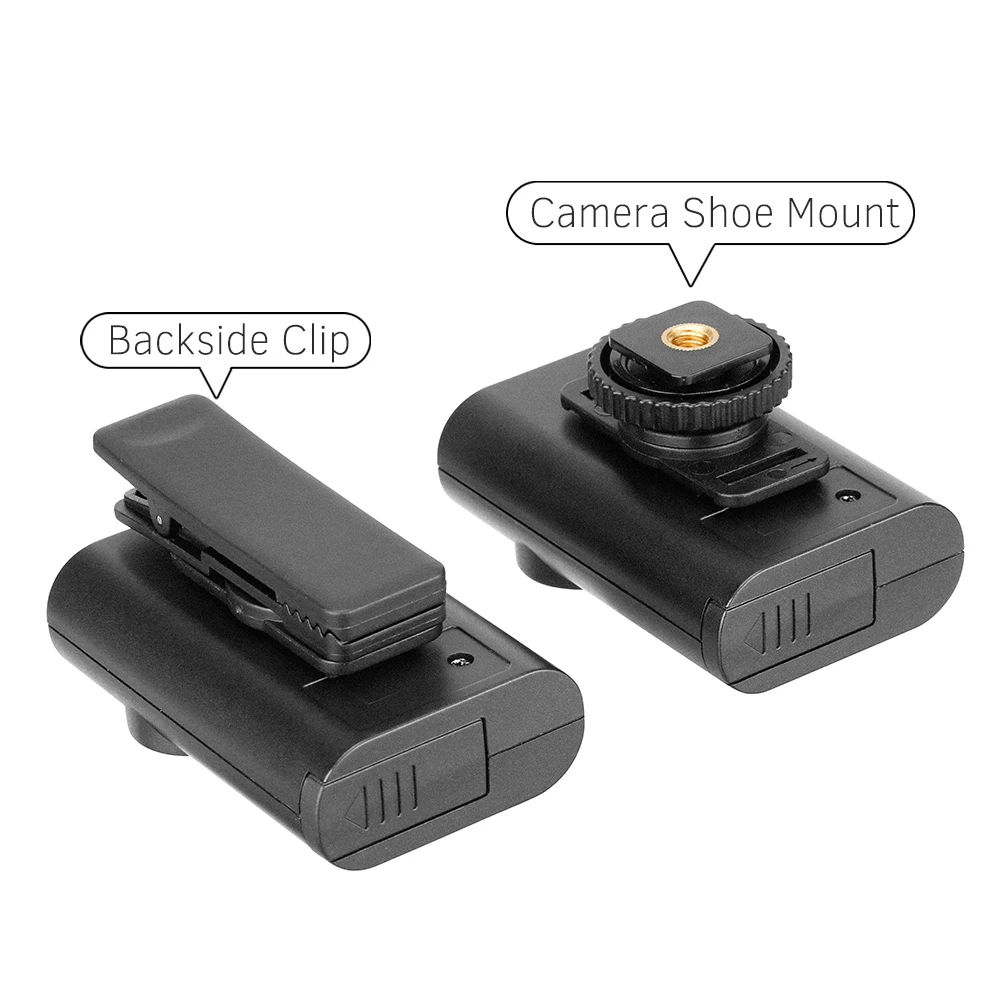 BOYA BY WM4 Pro K2 Портативная Беспроводная микрофонная система 2 4G (двойные Передатчики