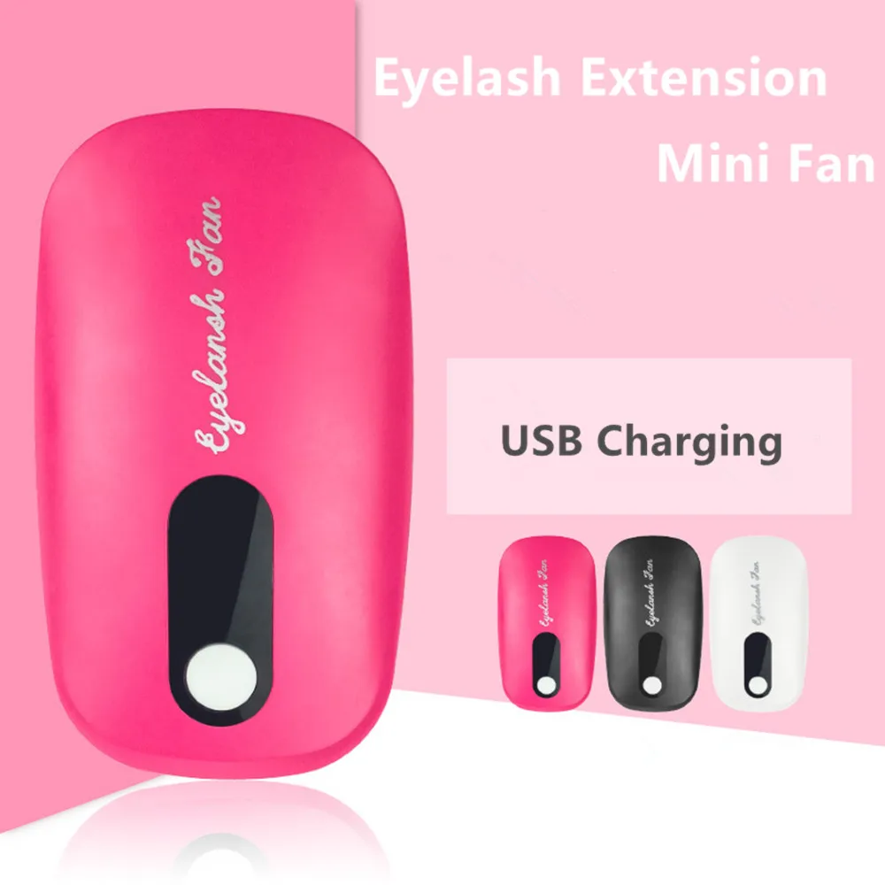 

Mini Portable Eyelash Fan Usb Rechargeable Graft Eyelash Extension Glue Dedicated Dryer Air Conditioning Blower Makeup Tools