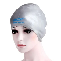 swimming cap silicone men women long hair waterproof swim pool cap protector ear adults sports high elastic silicone diving hat