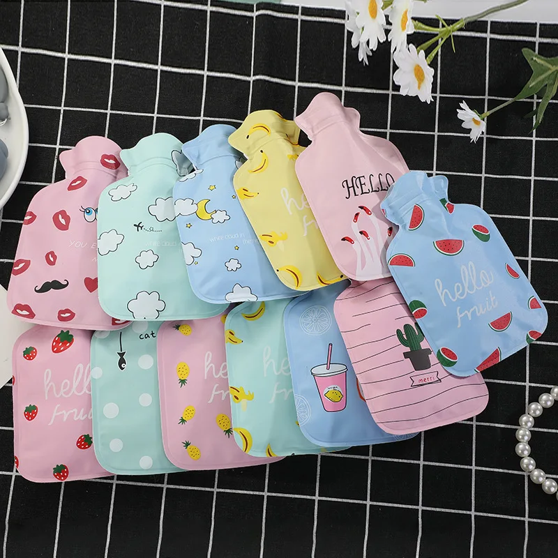 

Домашняя теплая сумка для горячей воды, с рисунком из мультфильма