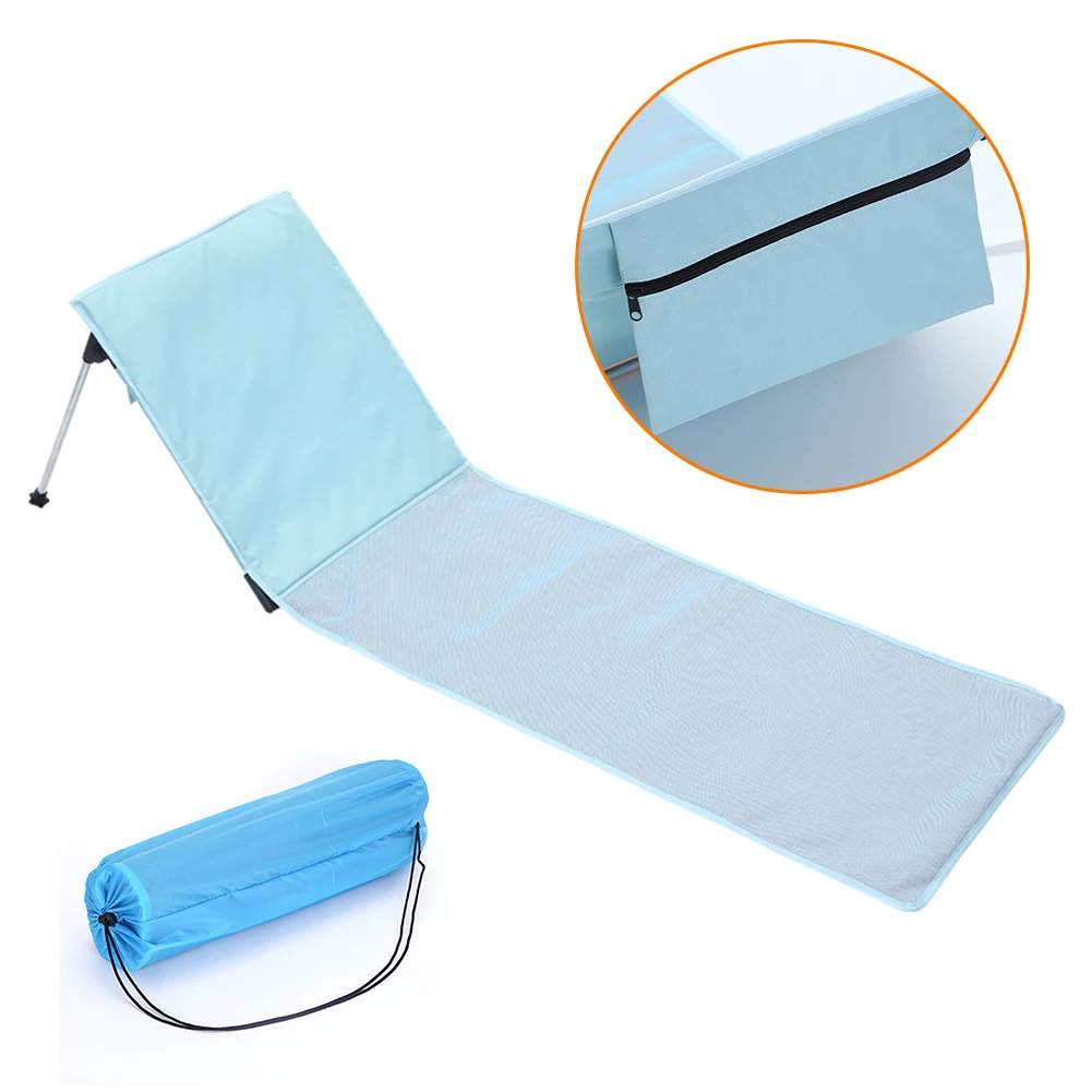 

Aluminum Alloy Folding Lounger Bed Portable Outdoor Beach Leisure Backrest Chair Sunbath Floding Chair Outdoor Furniture