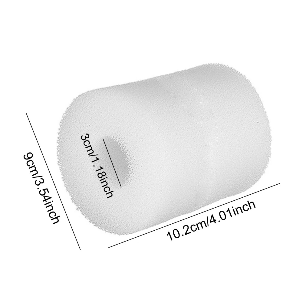 

Cartridge Pool Filter Sponge Hot Tub Bubble 2Pcs Swimming Pool Washable