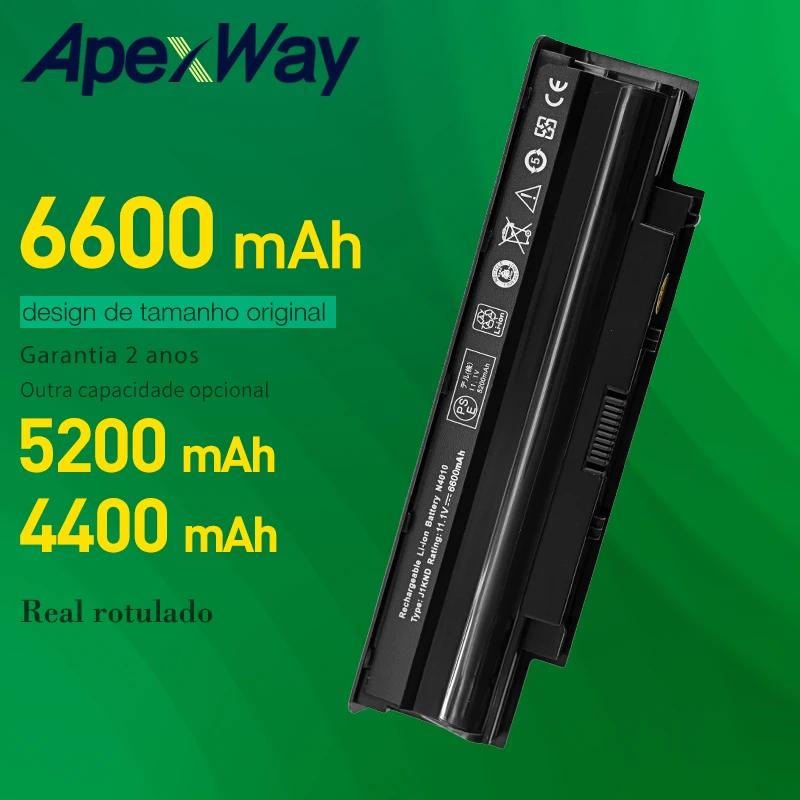 

Apexway Laptop Battery for DELL Inspiron N4010 N3010 N3110 N4050 N4110 N5010 N5010D N5110 N7010 N7110 M501 M501R M511R