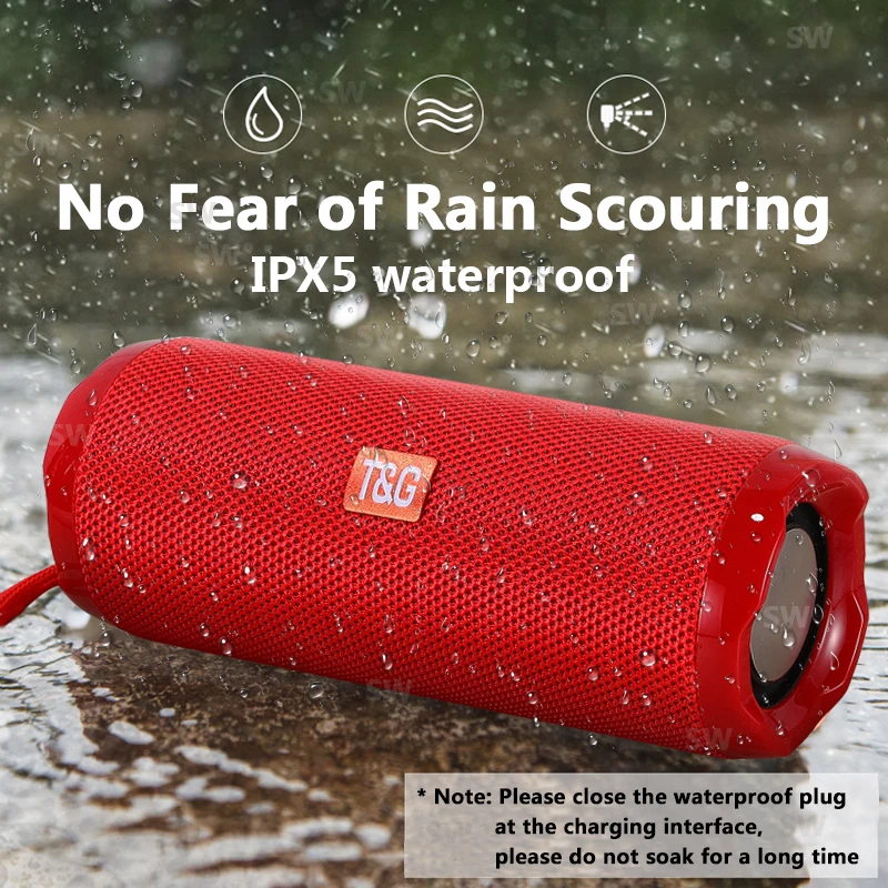 TG191 портативный Bluetooth динамик беспроводной бас Колонка водонепроницаемый