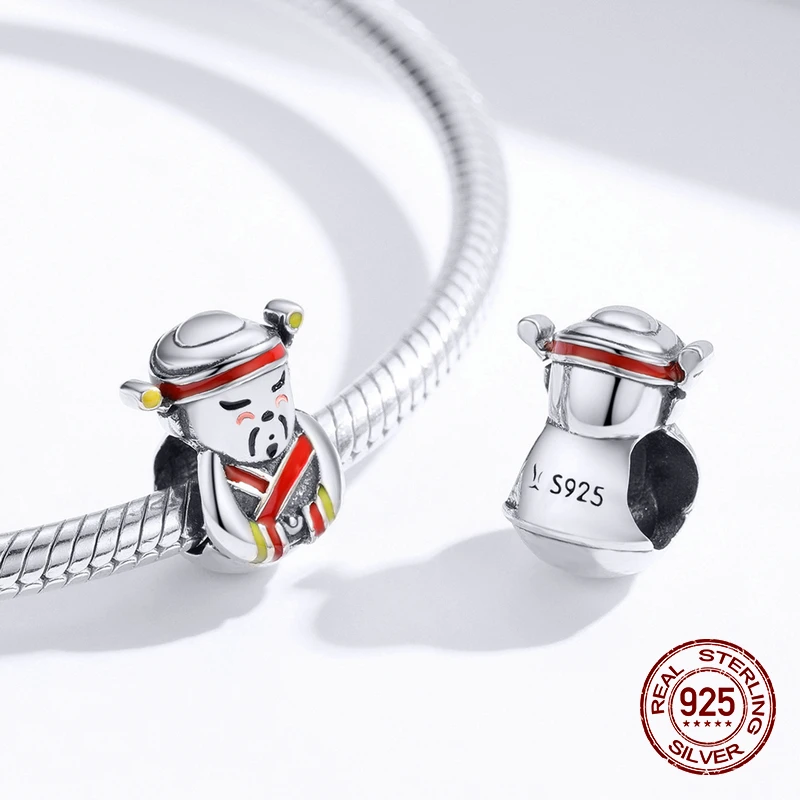 Браслет женский из серебра 2020 пробы с бусинами в подарок | Украшения и аксессуары