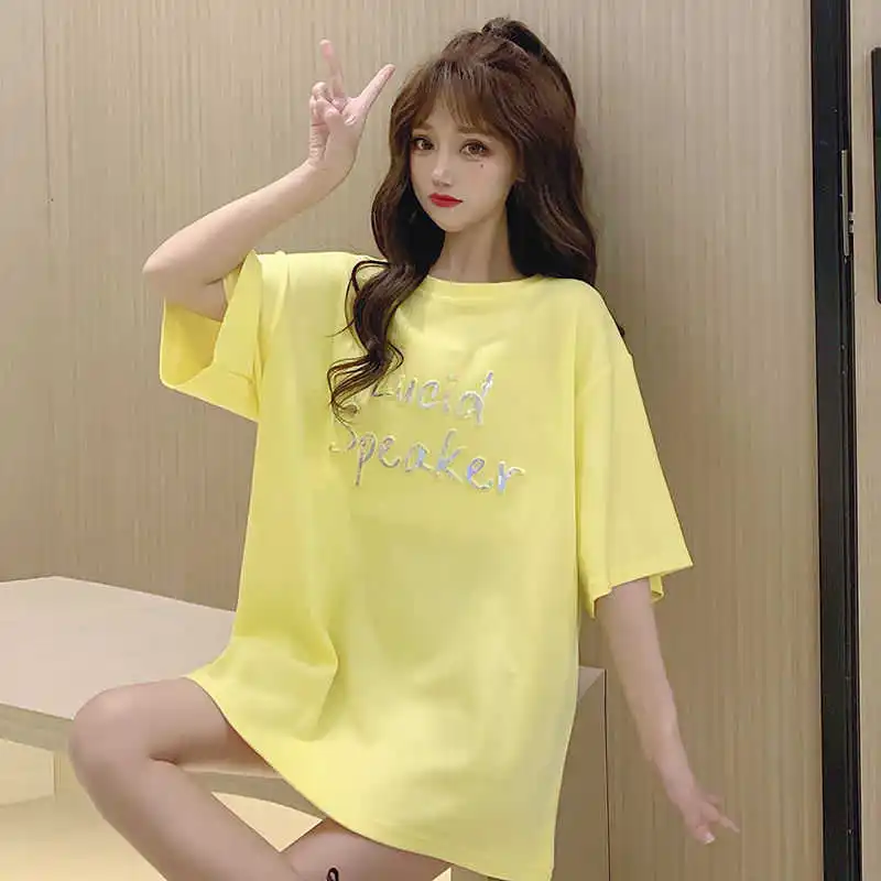 

2021 short sleeve cotton T-shirt 3D concave convex printing heavy industry seven color laser embossing 100 cotton 7003p35