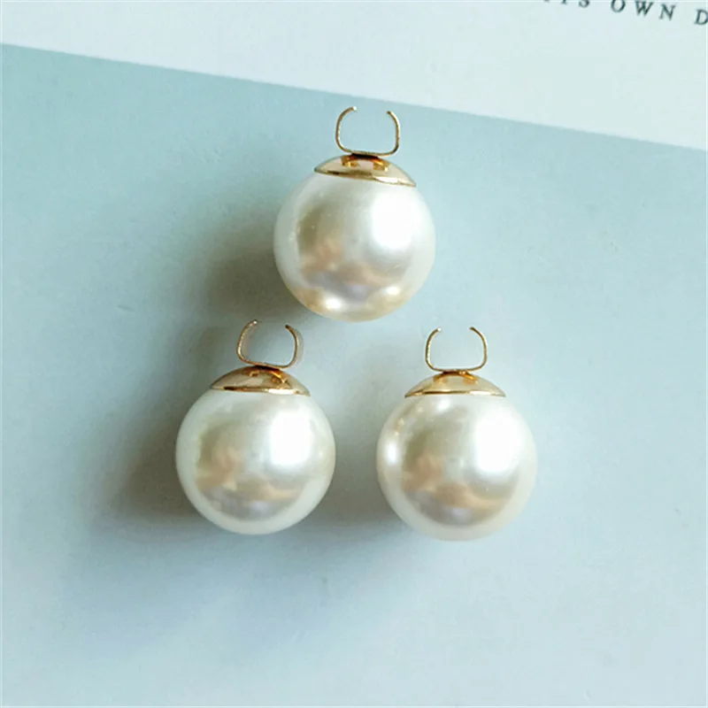 10 шт./лот жемчужные C пряжки пуговицы ручной работы из сплава аксессуары сделай