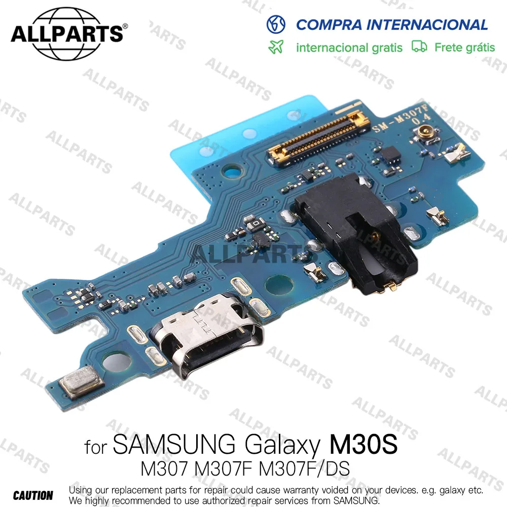 

Original for SAMSUNG Galaxy M30S Charger Port USB Charging Flex Cable Connector with PCB Board M307 M307F/DS M307F