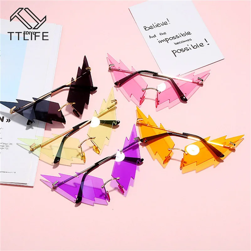 Солнцезащитные очки TTLIFE в стиле кошачий глаз для мужчин и женщин модные