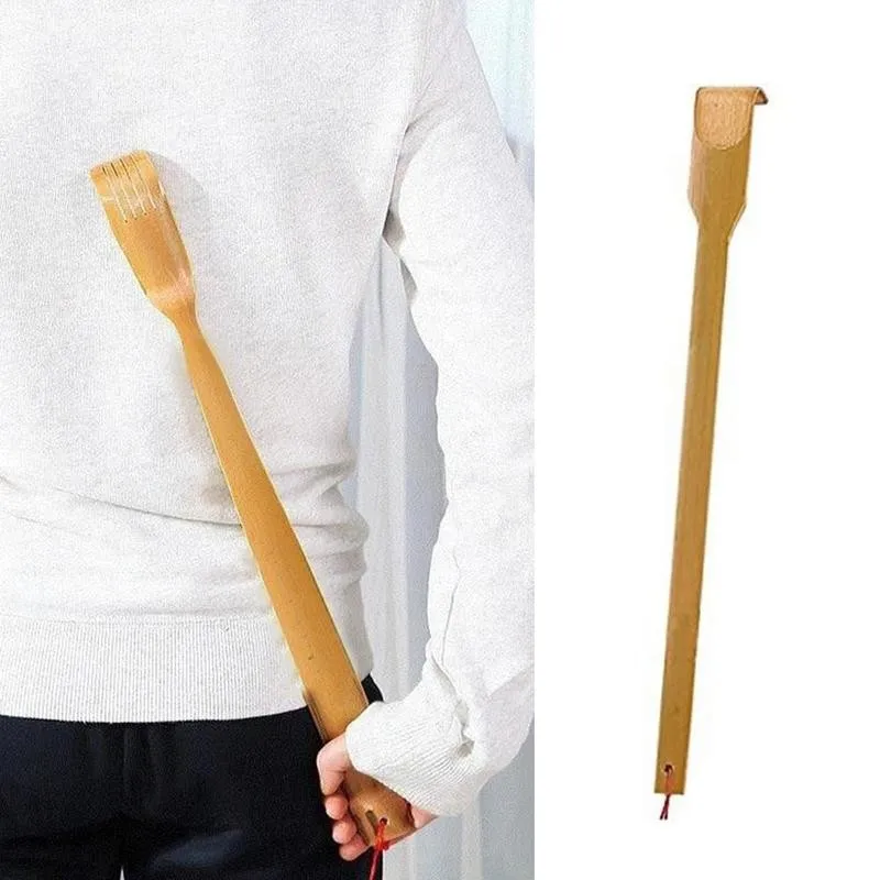 

Durable Bamboo Massager Back Scratcher Wooden Scratching Backscratcher Body Massager Health Products