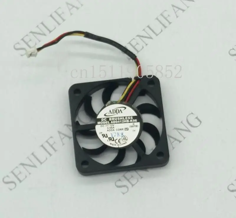 Для ADDA 4 см AD0412HB-K96 4006 12V 0.08A ультра-тонкий вентилятор охлаждения