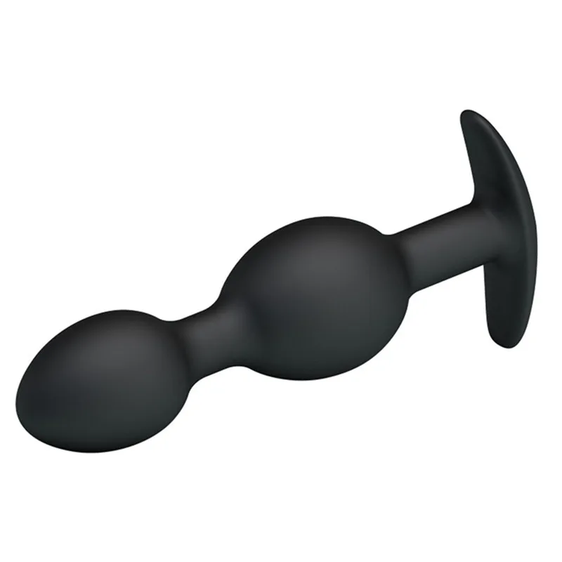 Секс-шоп черные анальные секс-игрушки удовольствие для взрослых бусины