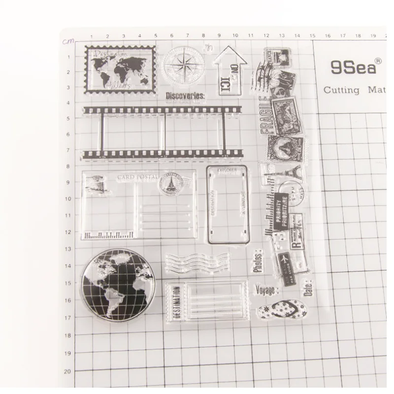 Штампы для скрапбукинга Transp arent новый дорожный знак 2020 резиновое силиконовое